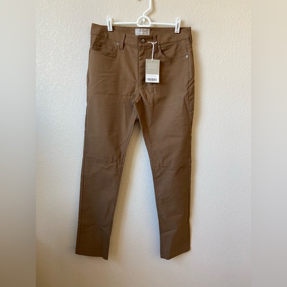 Everlane The Brushed 5 Pocket Pant 32x32 NWT - Picture 2 of 8